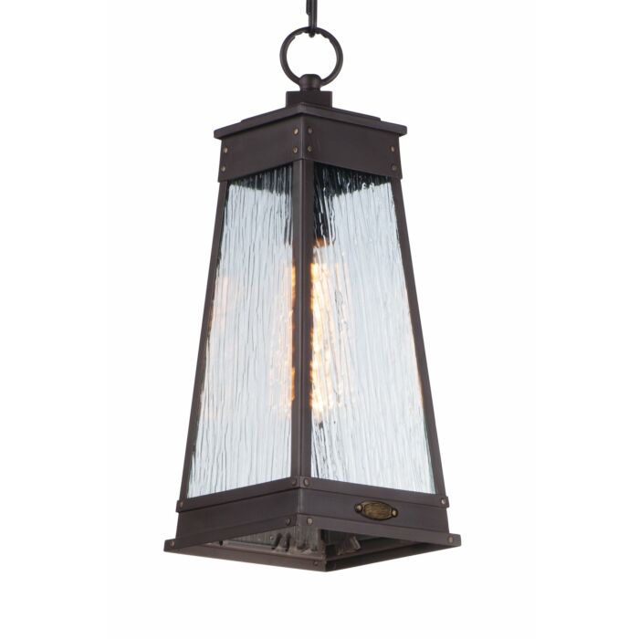 Maxim Schooner Pendant Light in Olde Brass