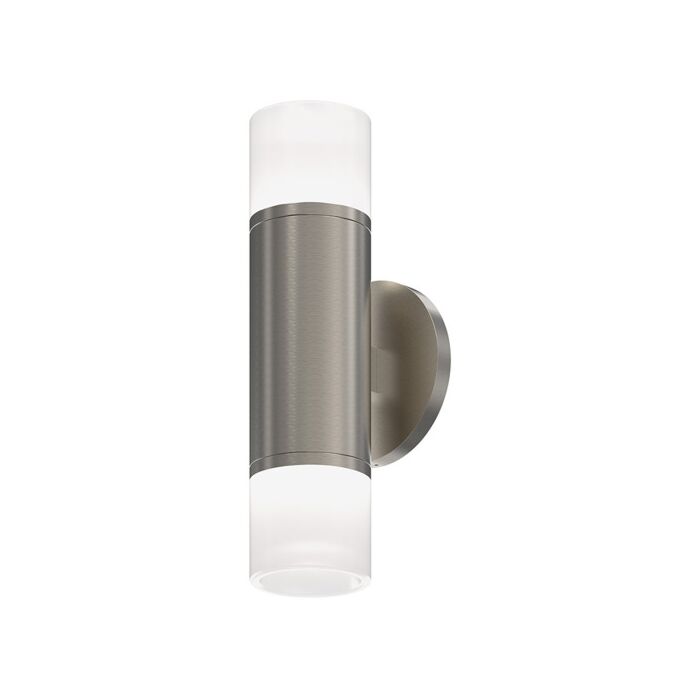 Sonneman Alc™ 2 Light 11 Inch Wall Sconce in Satin Nickel