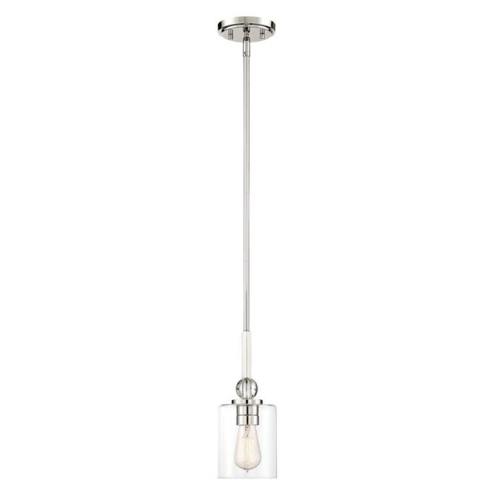 Minka Lavery Studio 5 Pendant Light in Polished Nickel
