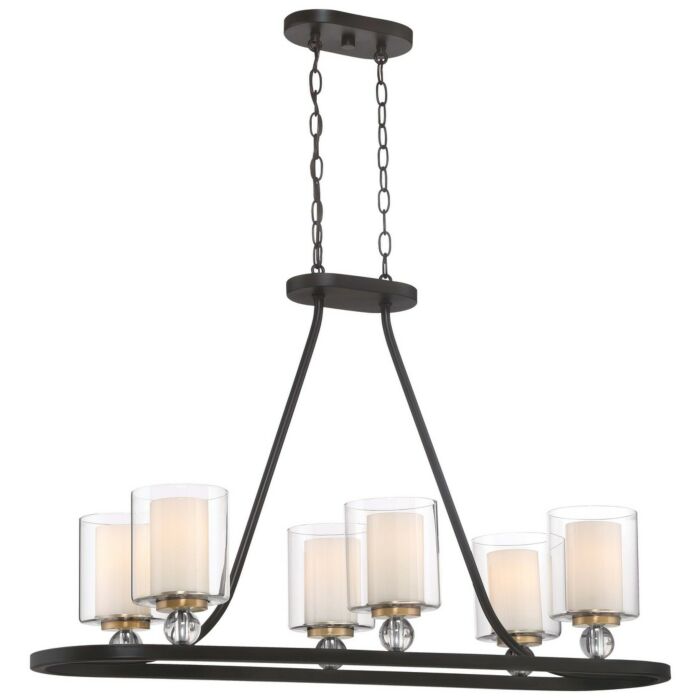 Minka Lavery Studio 5 Pendant Light in Painted Bronze