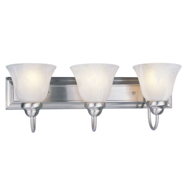 Z Lite Lexington 3 Light Bathroom Vanity Light In Brushed Nickel