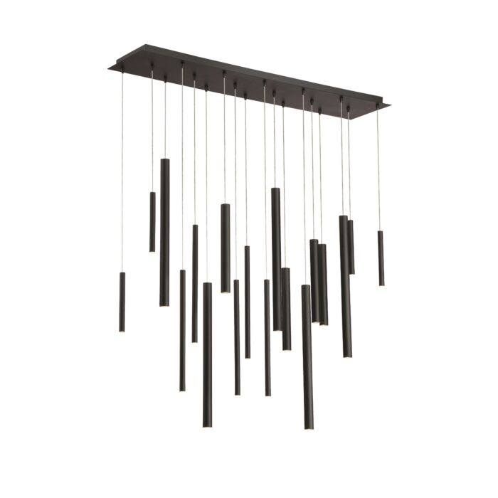 Eurofase Santana 18 Light Chandelier in Metal