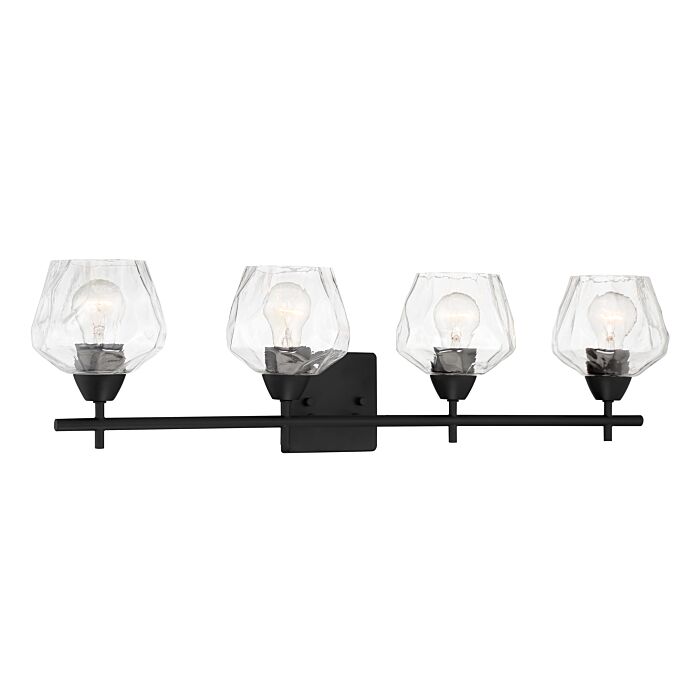 Minka Lavery Camrin 4 Light Bathroom Vanity Light in Coal