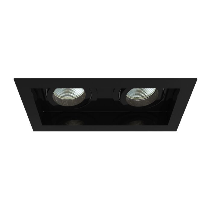 Eurofase Amigo 2 Light Recessed Light in Black