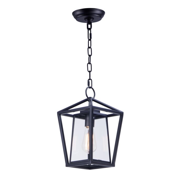 Maxim Artisan Outdoor Hanging Light in Black