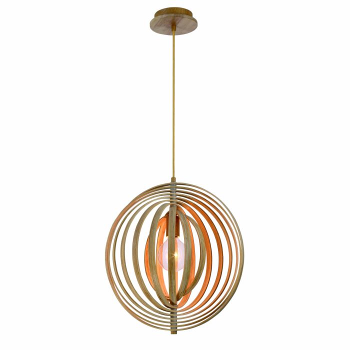 Eurofase Abruzzo 1 Light Pendant in WOO