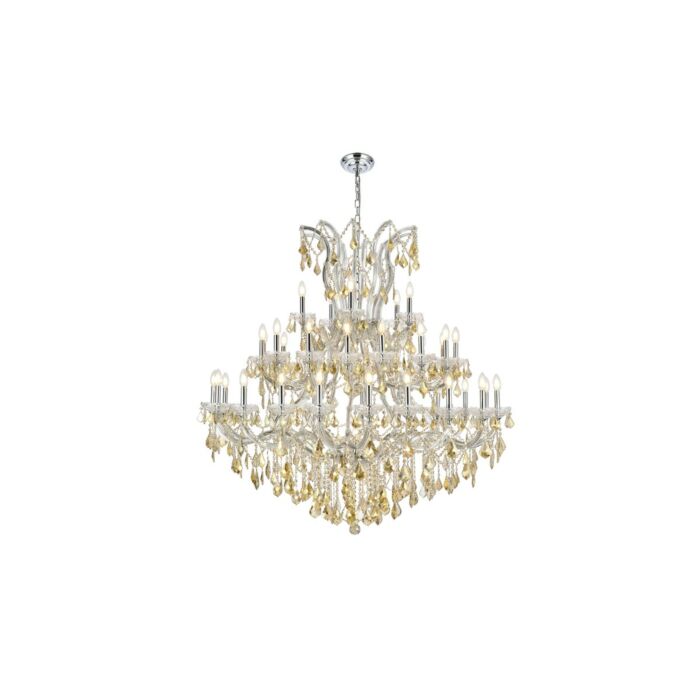 Maria Theresa 41-Light 4Chandelier in Chrome