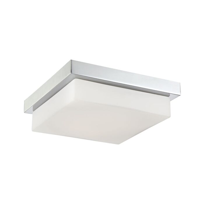 Eurofase Barlow 1 Light Ceiling Light in Chrome