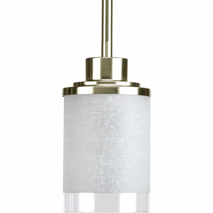 Alexa 1-Light Mini Pendant in Brushed Nickel
