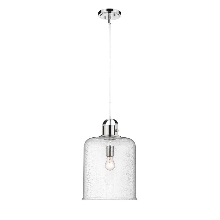 Z Lite Kinsley 1 Light Pendant Light In Chrome