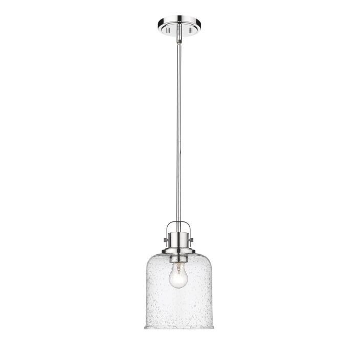 Z Lite Kinsley 1 Light Pendant Light In Chrome