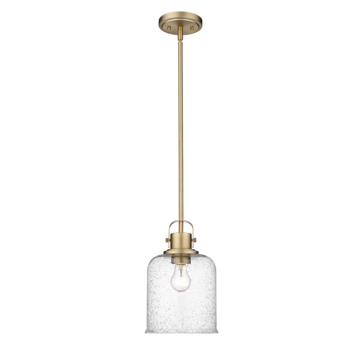 Z Lite Kinsley 1 Light Pendant Light In Heirloom Gold