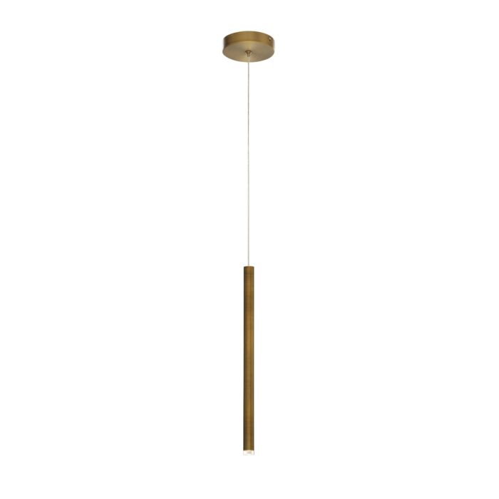 Eurofase Navada 1 Light Pendant in Gold
