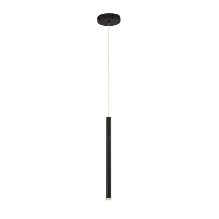 Eurofase Navada 1 Light Pendant in Black