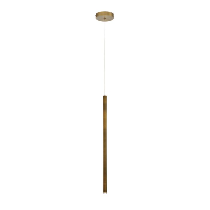 Eurofase Navada 1 Light Pendant in Gold