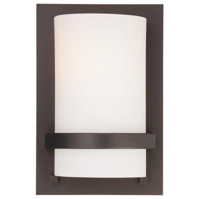 Minka Lavery 10 Inch Wall Sconce in Smoked Iron