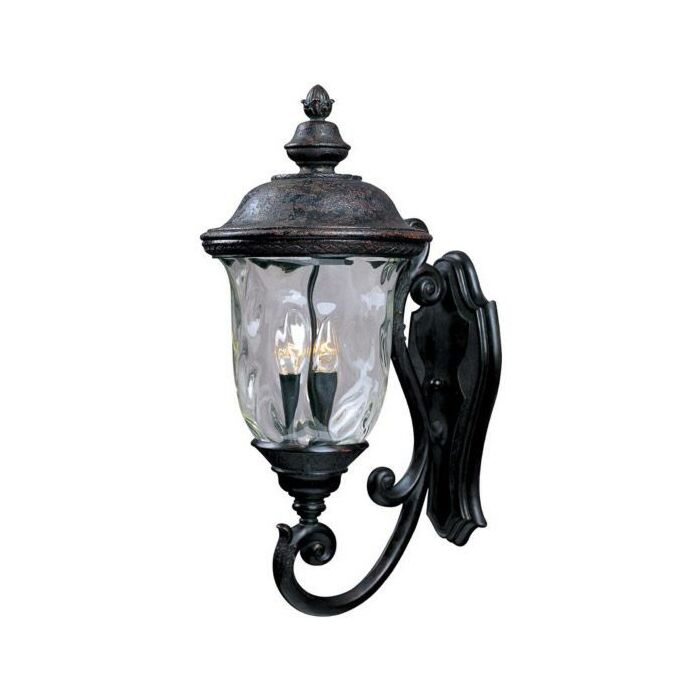 Maxim Lighting Carriage House DC 3 Light Outdoor Wall Lantern in Oriental Bronze