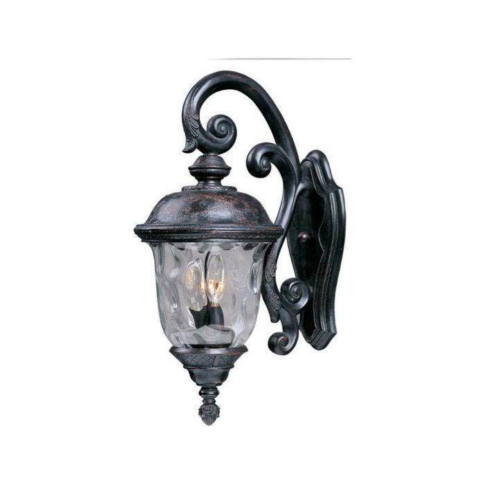 Maxim Lighting Carriage House DC 3 Light Outdoor Wall Lantern in Oriental Bronze