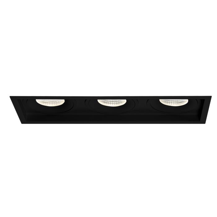Eurofase Amigo 3 Light Recessed Light in Black
