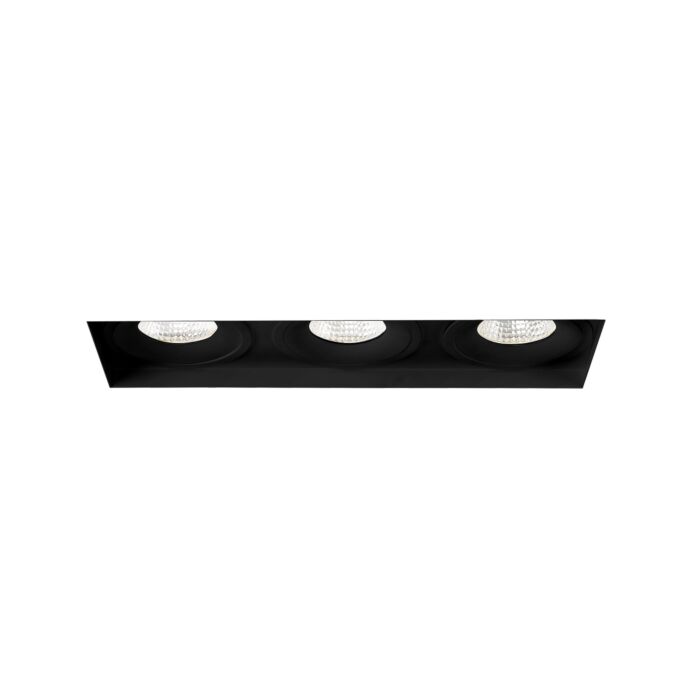 Eurofase Amigo 3 Light Recessed Light in Black