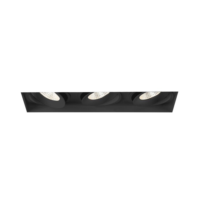 Eurofase Amigo 3 Light Recessed Light in Black