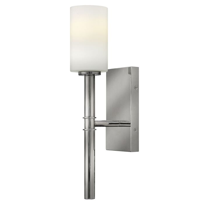 Hinkley Margeaux 1 Light Sconce in Polished Nickel
