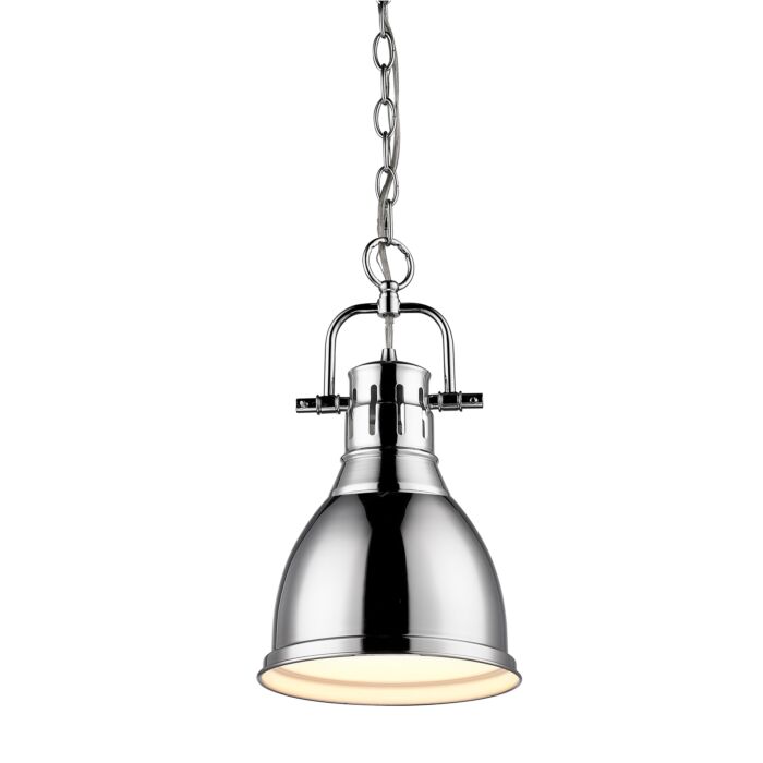Golden Duncan 17 Inch Mini Pendant in Chrome