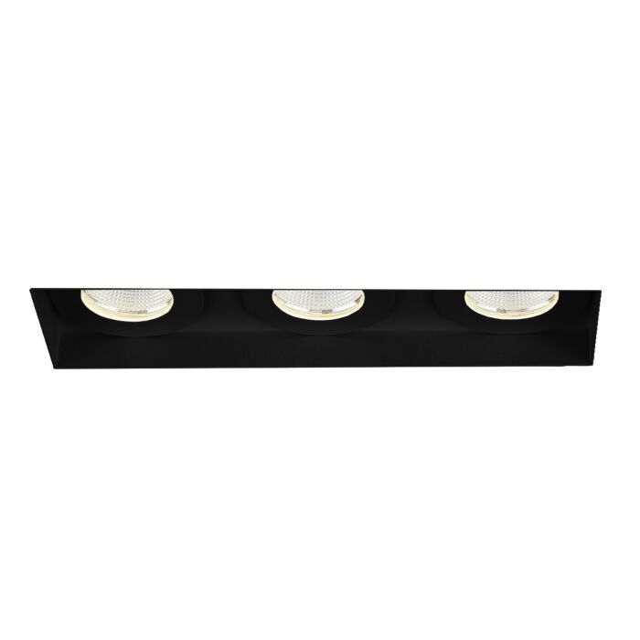 Eurofase Amigo 3 Light Ceiling Light in Black