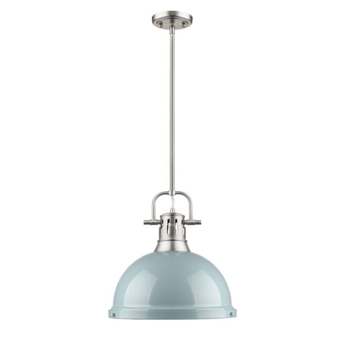 Golden Duncan 15 Inch Pendant Light in Pewter