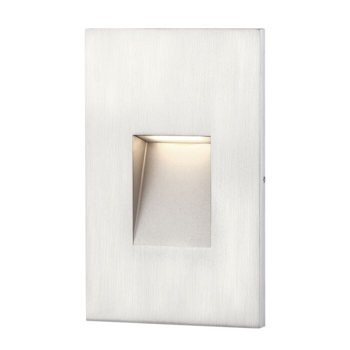 Eurofase Malda 1 Light Outdoor Light in Brushed Nickel