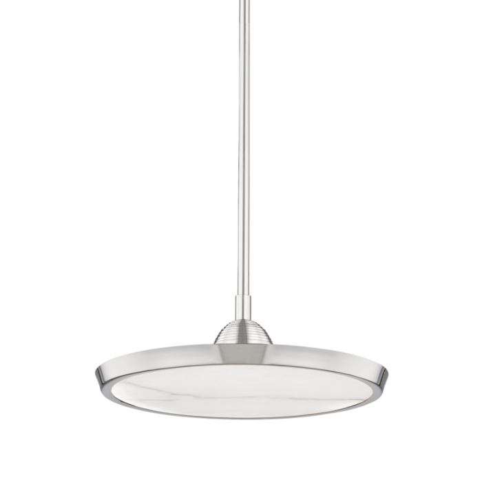 Hudson Valley Draper Pendant Light in Polished Nickel