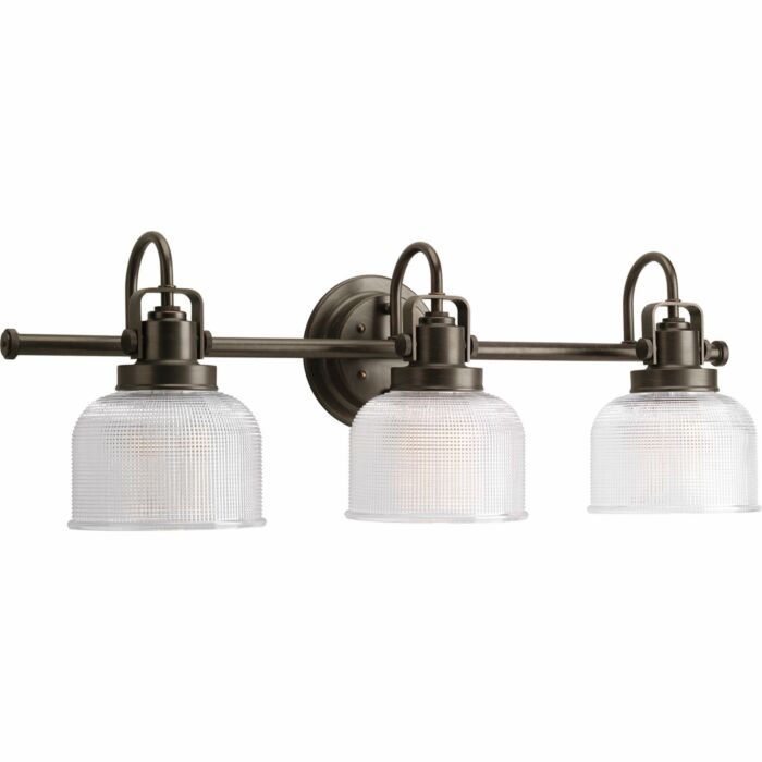 Archie 3-Light Bathroom Vanity Light Bracket in Venetian Bronze
