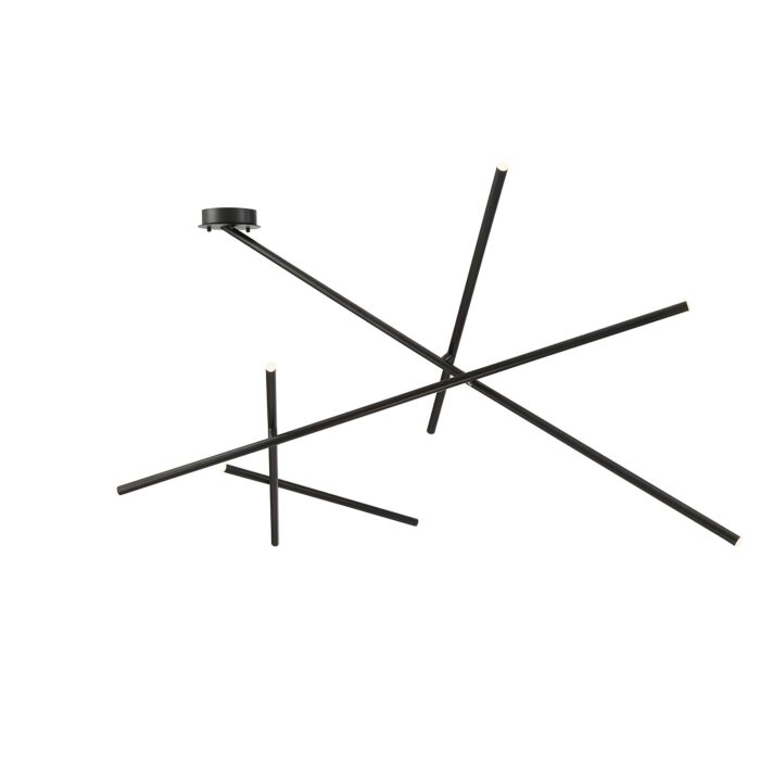 Eurofase Crossroads 9 Light Ceiling Light in Black