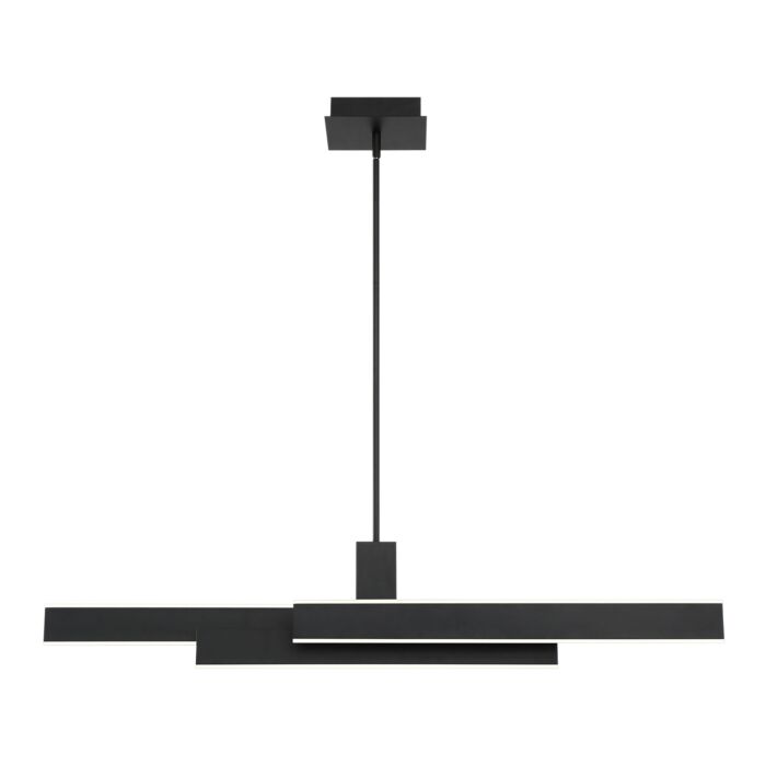 Eurofase Cameno 1 Light Chandelier in Black