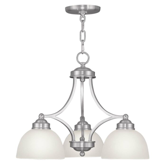 Somerset 3-Light Chandelier in Brushed Nickel