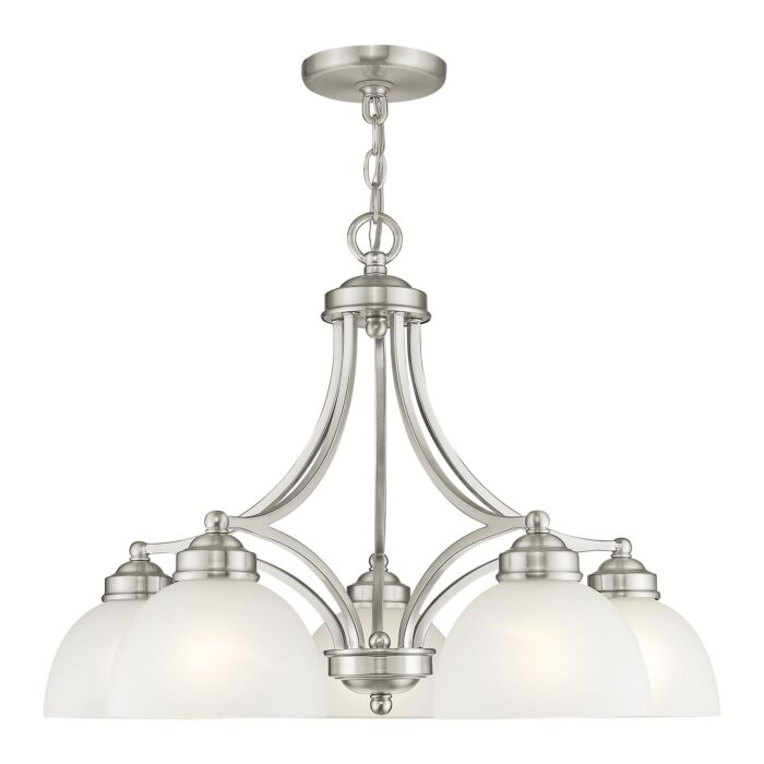 Somerset 5-Light Chandelier in Brushed Nickel