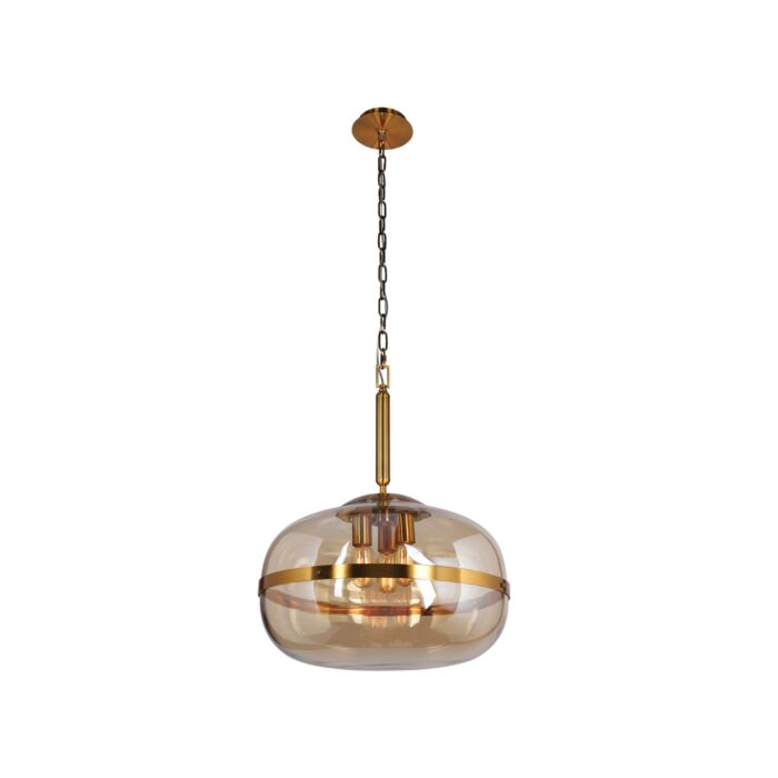 Eurofase Nottingham 3 Light Pendant in Metal