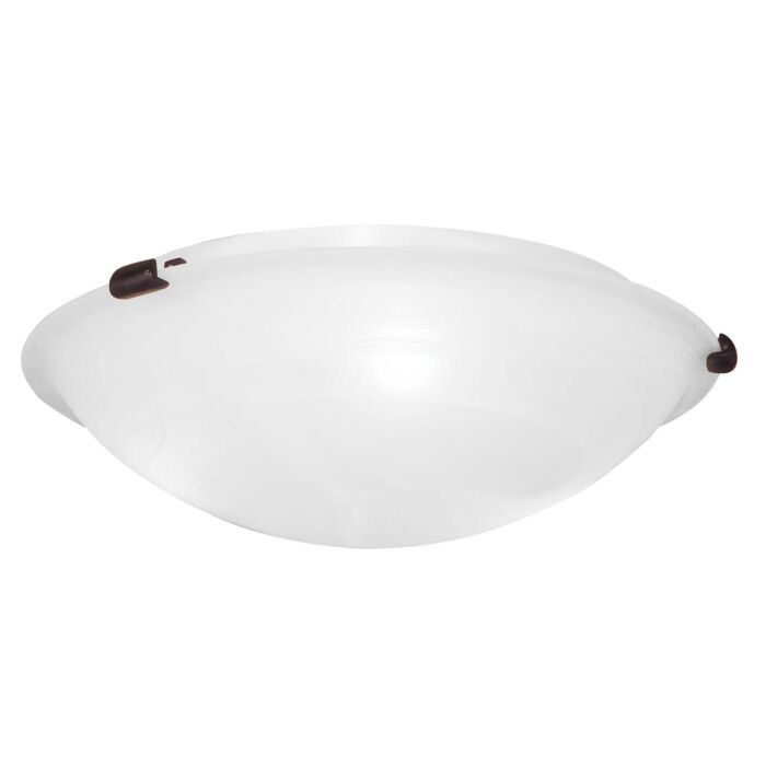 Oasis 3-Light Ceiling Mount in Bronze
