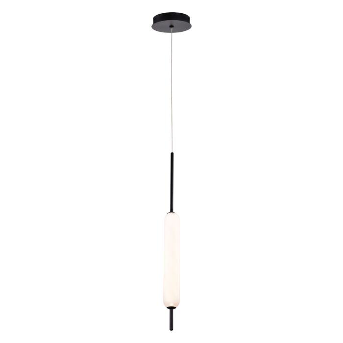 Eurofase Cumberland 1 Light Pendant in Black