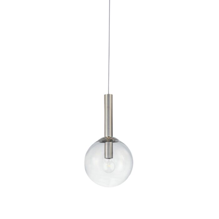 Sonneman Bubbles 10 Inch Pendant in Polished Nickel Finish