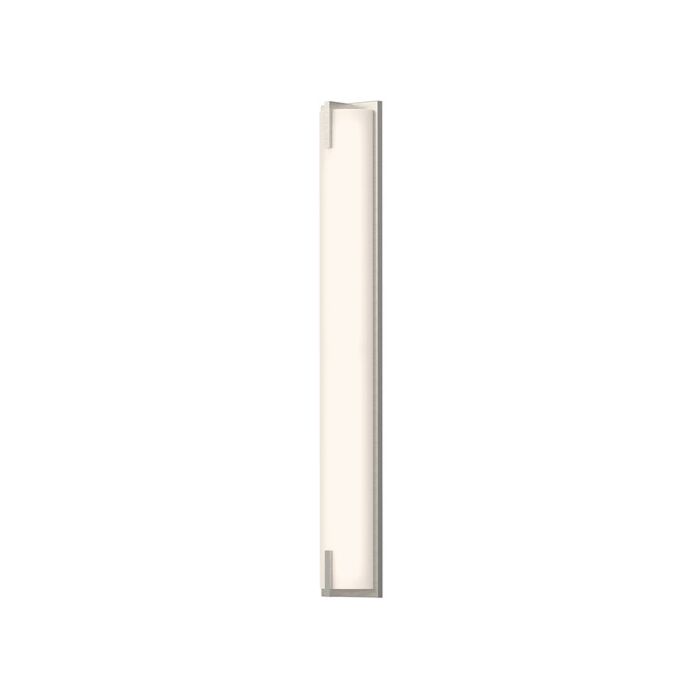 Sonneman New Edge™ Bathroom Vanity Light in Satin Nickel