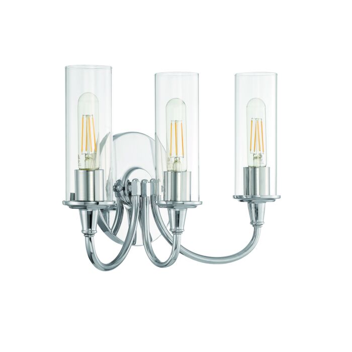 Craftmade Modina 3 Light 16 Inch Bathroom Vanity Light in Chrome