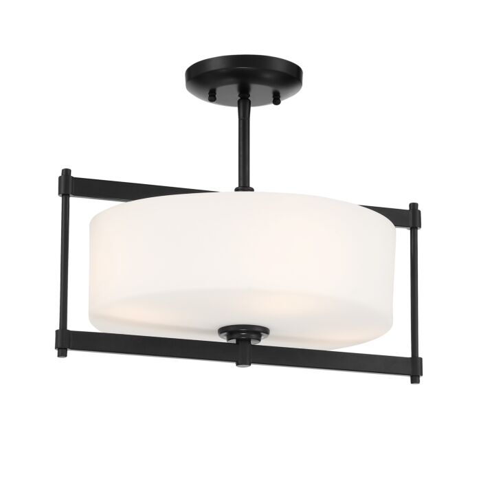 Minka Lavery 4 Light Ceiling Light in Coal
