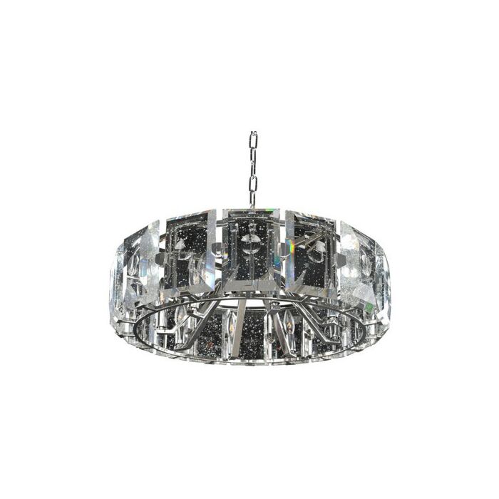 Kalco Giada 8 Light Pendant Light in Dark Bronze