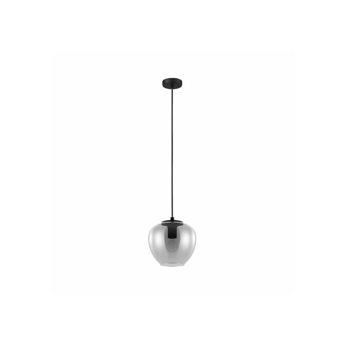 Priorat 1 Light 9.25 inch Black Mini Pendant Ceiling Light