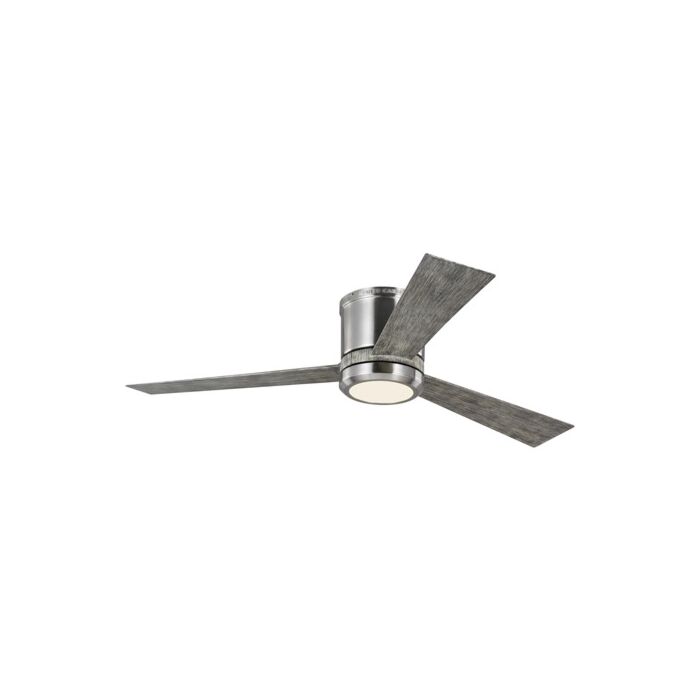 Monte Carlo Clarity 52 Inch Ceiling Fan in Brushed Steel