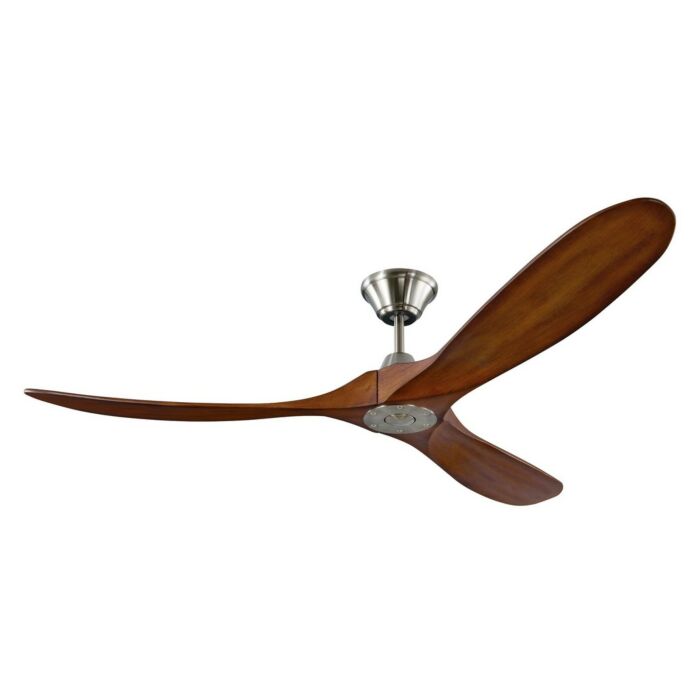 Monte Carlo Maverick Indoor/Outdoor 60 Inch Ceiling Fan in Brushed Steel