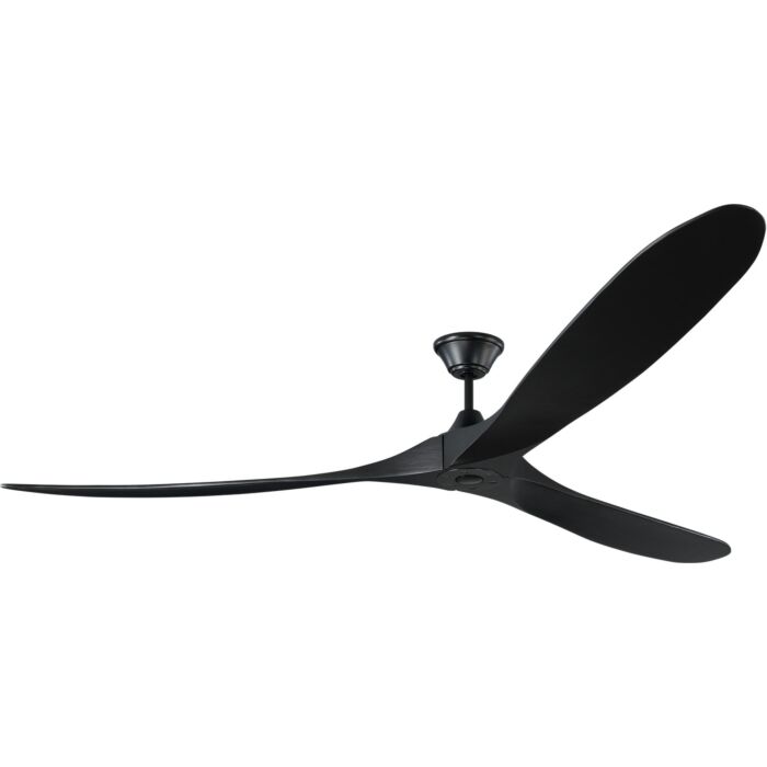 Monte Carlo Maverick Super Max 88 Inch Indoor/Outdoor Ceiling Fan in Matte Black