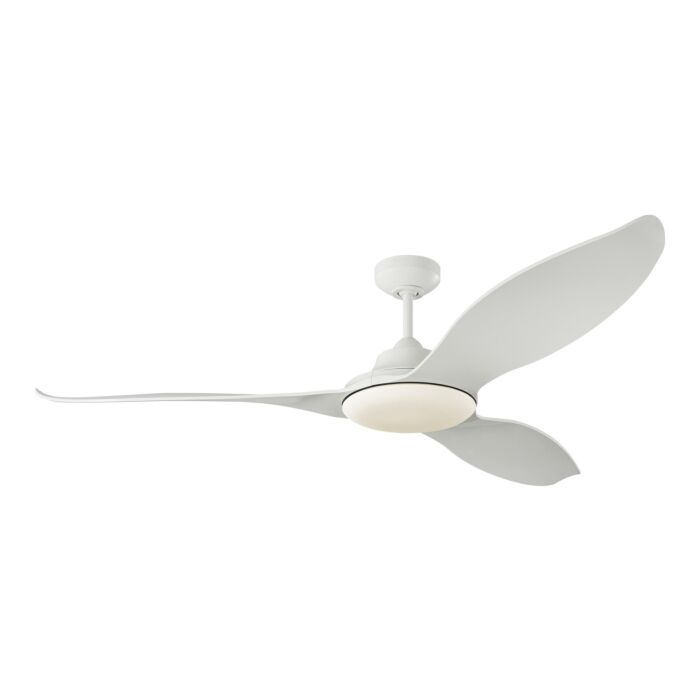 Monte Carlo Stockton 60 Inch Indoor Ceiling Fan in Matte White