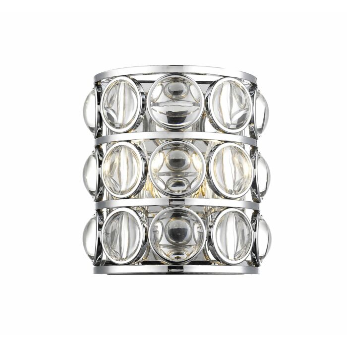 Z Lite Eternity 2 Light Wall Sconce In Chrome